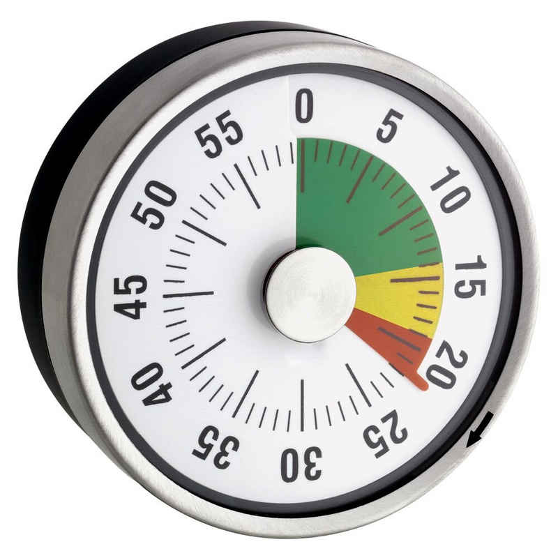 TimeTEX Kurzzeitmesser Zeitdauer-Uhr Automatik, Compact Zeitdauer-Uhr im kompakten Format