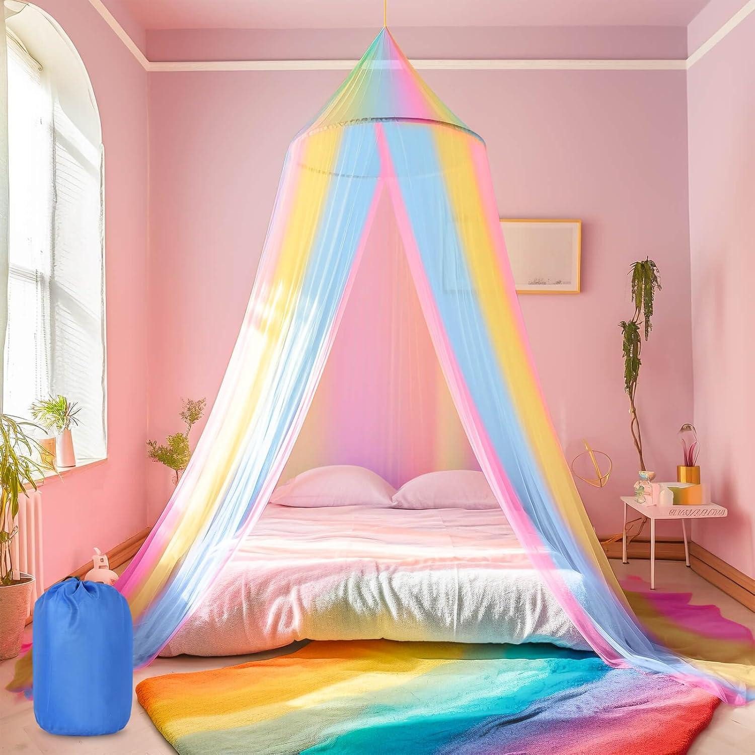 LuxusKollektion Moskitonetz Betthimmel Moskitonetz Doppelbett Einzelbett günstig online kaufen