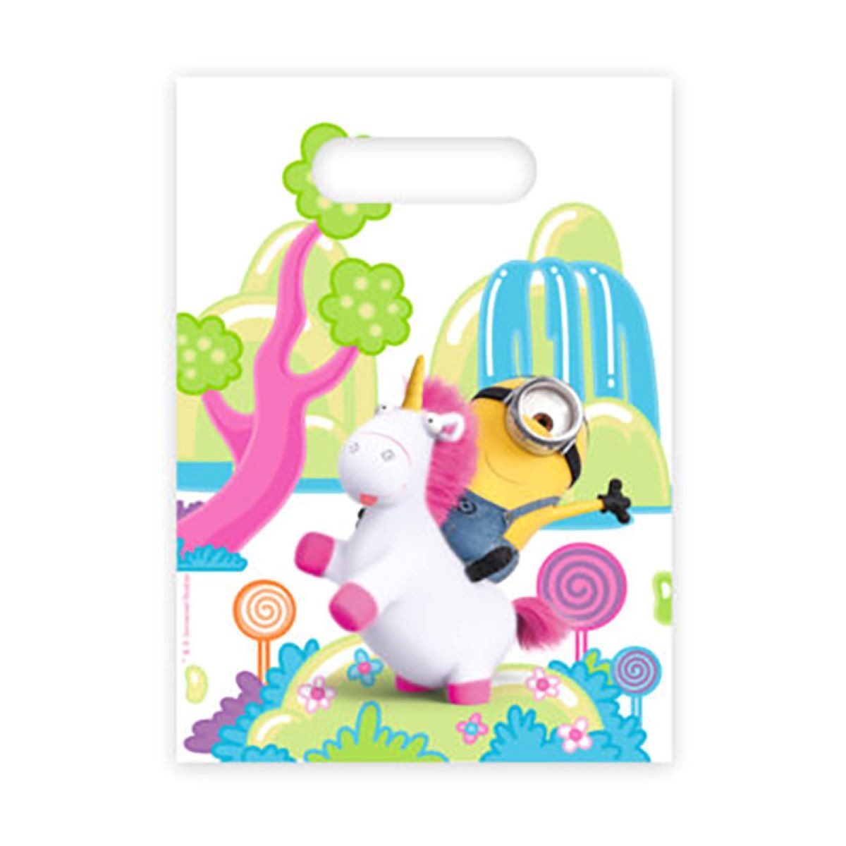 Procos Hängedekoration Geschenktüte PVC Fluffy 6Stk.