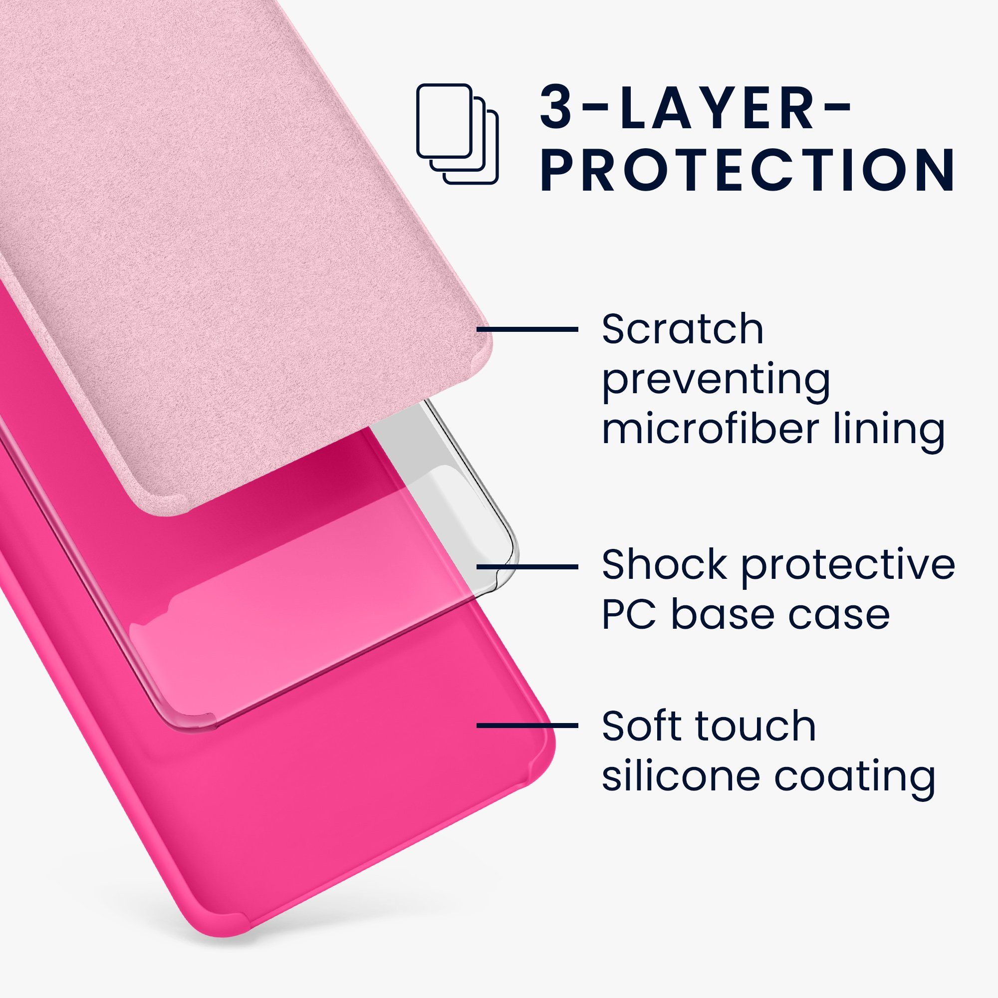 kwmobile Handyhülle Handyhülle für Xiaomi Mi 9T (Pro) / Redmi K20 (Pro) Hülle, Weiches Handy Silikon Case - Schutzhülle Cover