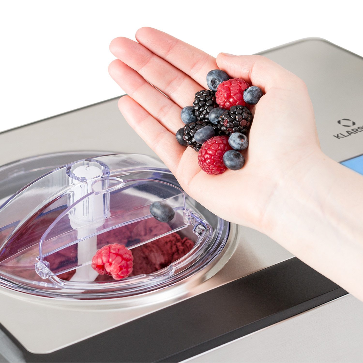 Klarstein Eismaschine Dolce Bacio Smart, 180 W