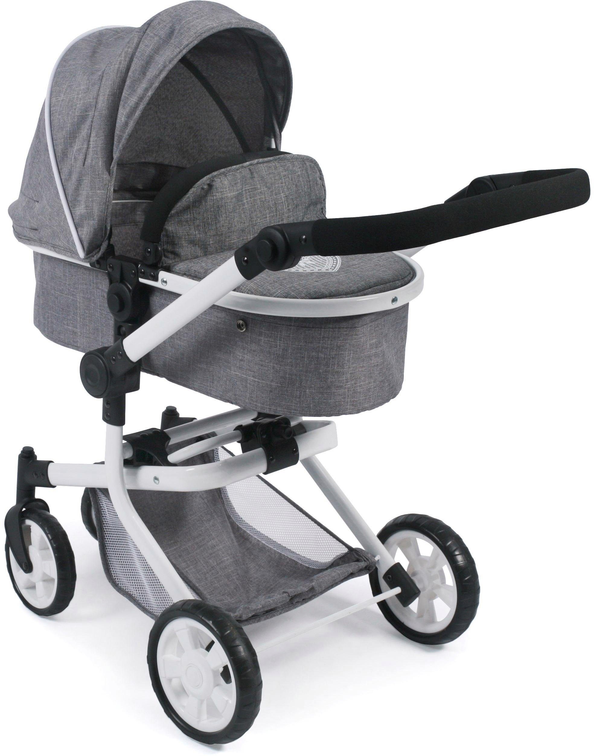 CHIC2000 Kombi-Puppenwagen Mika, Jeans Grey, mit günstig online kaufen