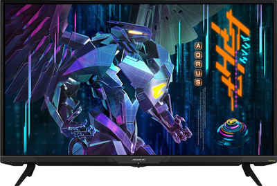 Gigabyte AORUS FV43U Gaming-Monitor (108 cm/43 ", 3840 x 2160 px, 4K Ultra HD, 1 ms Reaktionszeit, 144 Hz, VA LED)