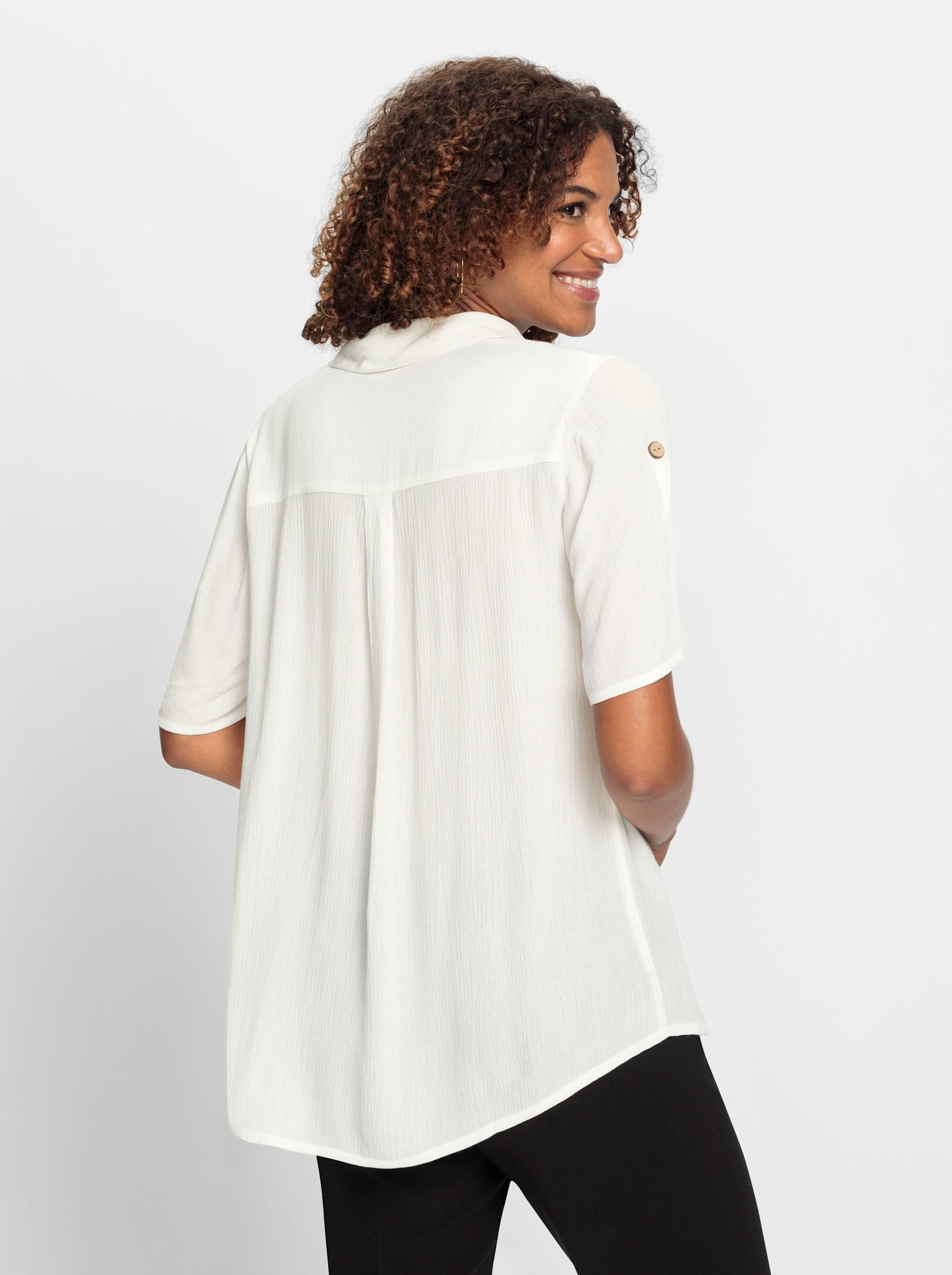 Witt Klassische Bluse Schlupfbluse Kurzarm günstig online kaufen