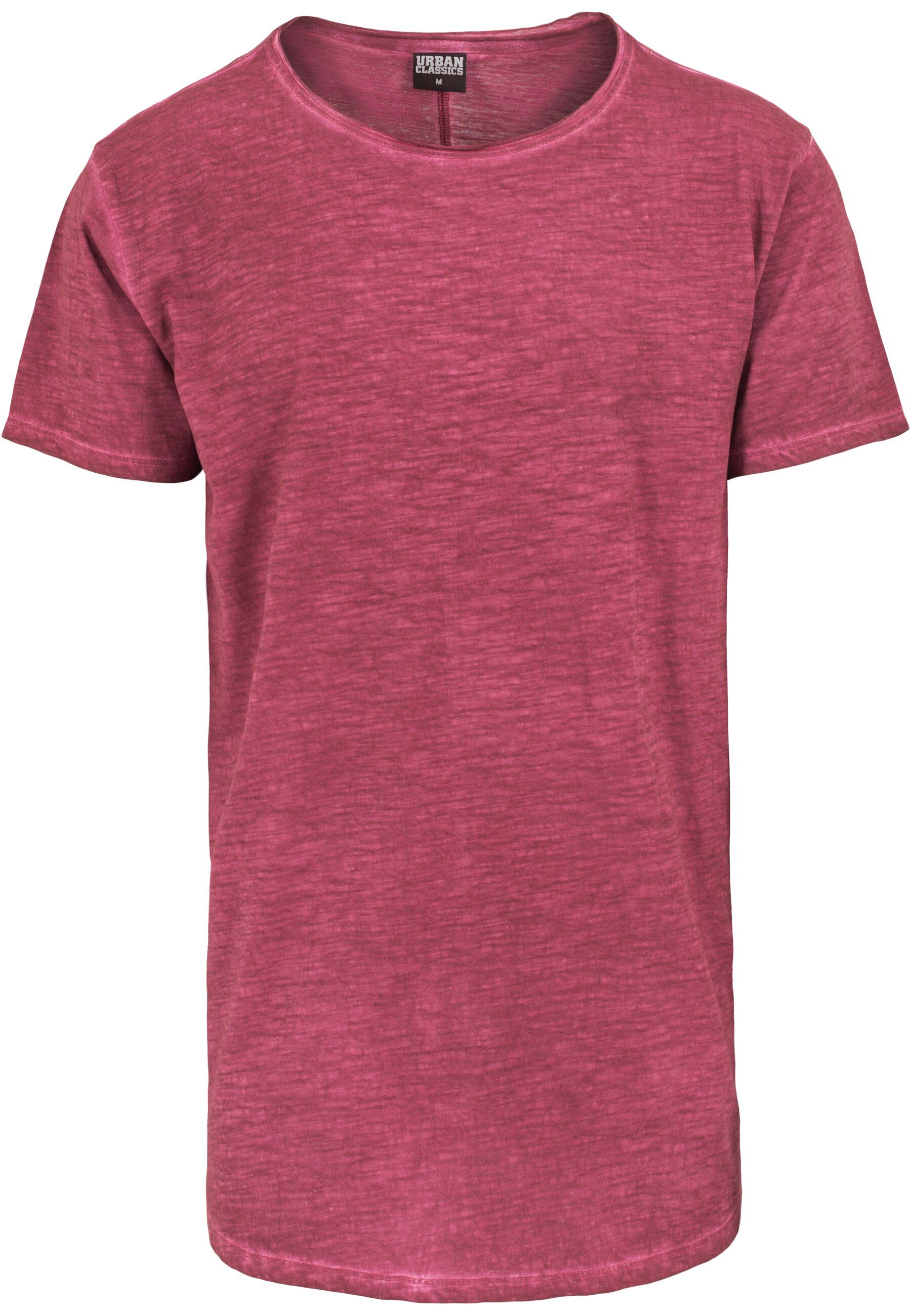 Urban Classics Herren T-Shirt – Black Tie Dye Design, Regular Fit Aus Weicher Baumwolle