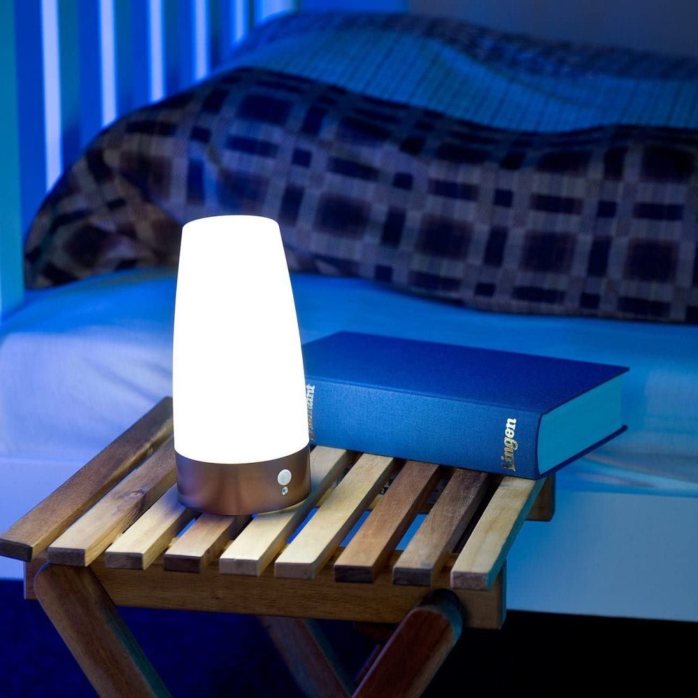 batteriebetriebene Jormftte Nachtlicht Leuchter LED Tischlampe,