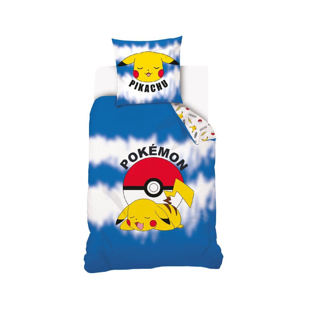 POKÉMON Kinderbettwäsche Pokémon Постельное белье 140x200cm Rest Design Set