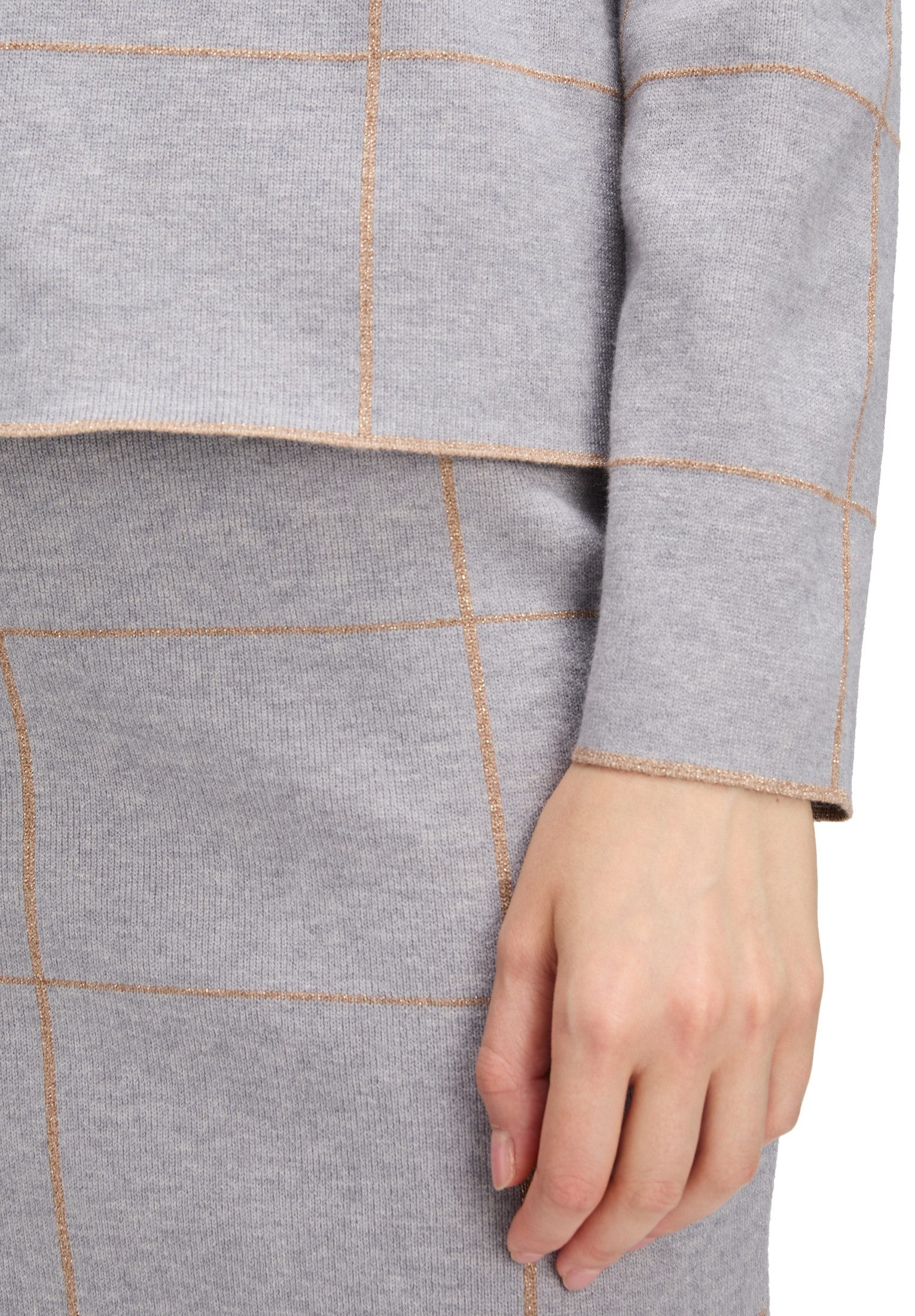 Betty Barclay Strickpullover Damen mit Lurexfaden (1-tlg)