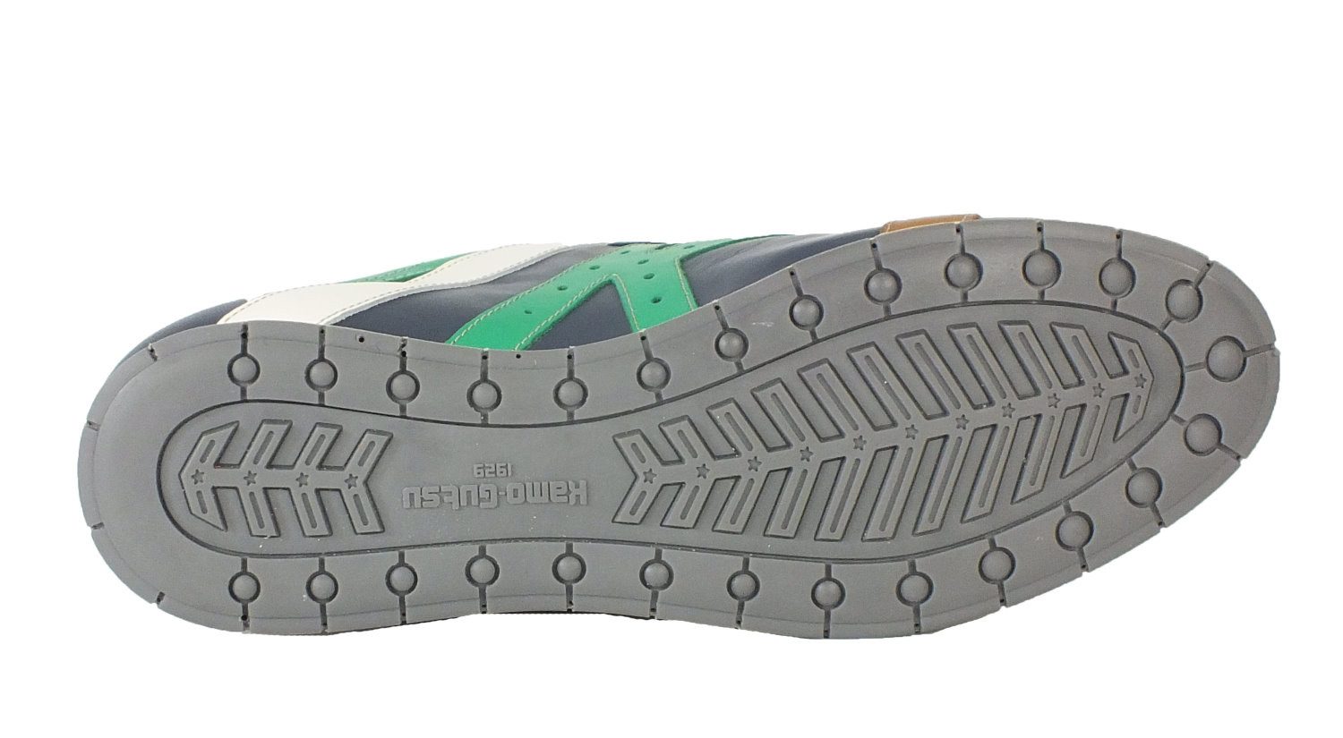 Kamo-Gutsu Modischer Herren Leder Sneaker Sneaker Wechselfussbett