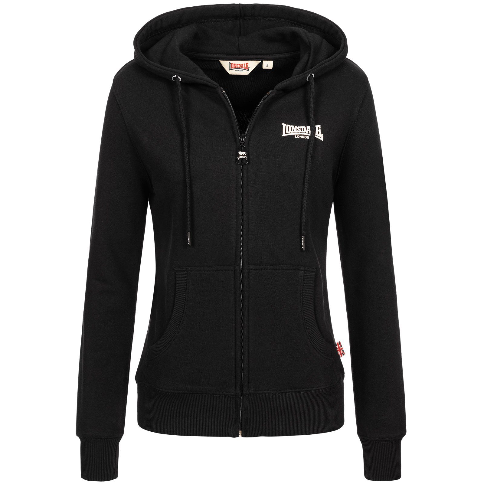 Lonsdale Sweater Lonsdale Damen Zip Hoodie Calder Vale