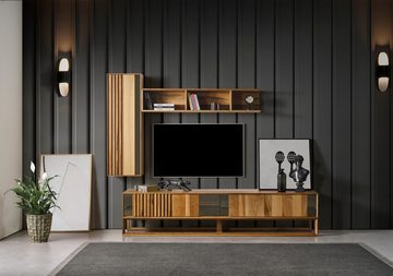 Dekorist TV-Schrank Modernes Luxus TV Gerät,87 kg 45x45x220cm