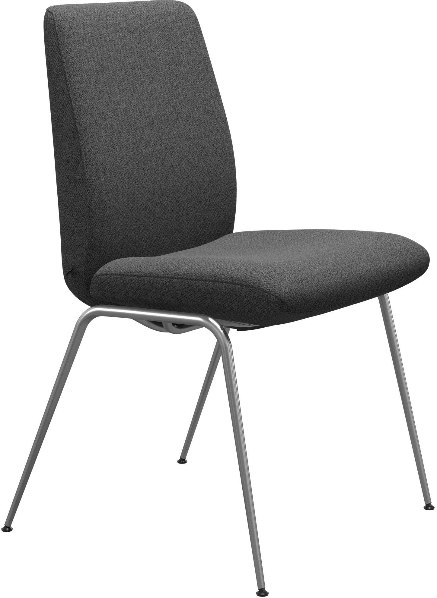 matt Beinen L, Stressless® aus Laurel, Low Back, in Schwarz Polsterstuhl Größe Stahl mit