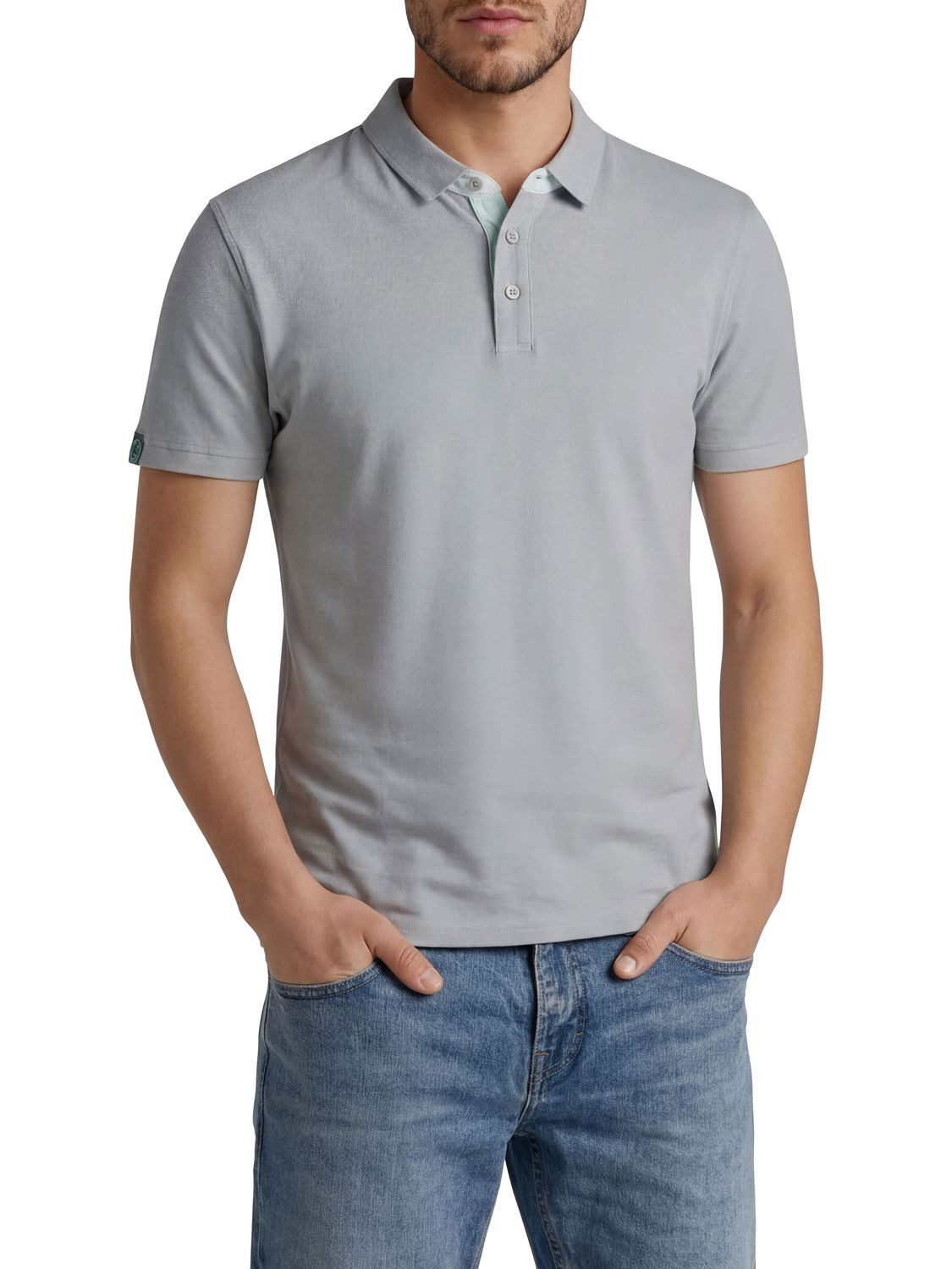 DENIMFY Poloshirt Herren Polohemd DFRay 3er Pack Regular Fit (Vorteilspack, 3-tlg) Basic Sommer Shirt aus 100% Baumwolle