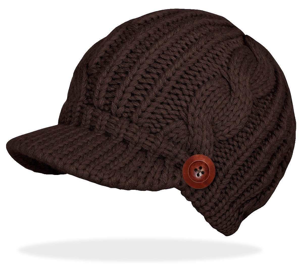 dy_mode Strickmütze Damen Schirmmütze Strickmütze Mütze günstig online kaufen