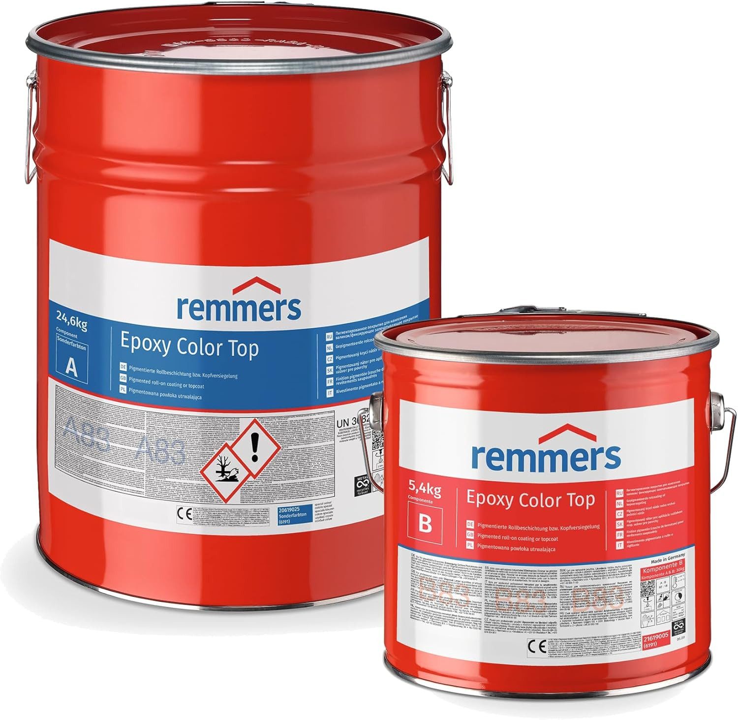 Remmers Bodenversiegelung Remmers Epoxy Color Top Kopfversiegelung Chemisch belastbar