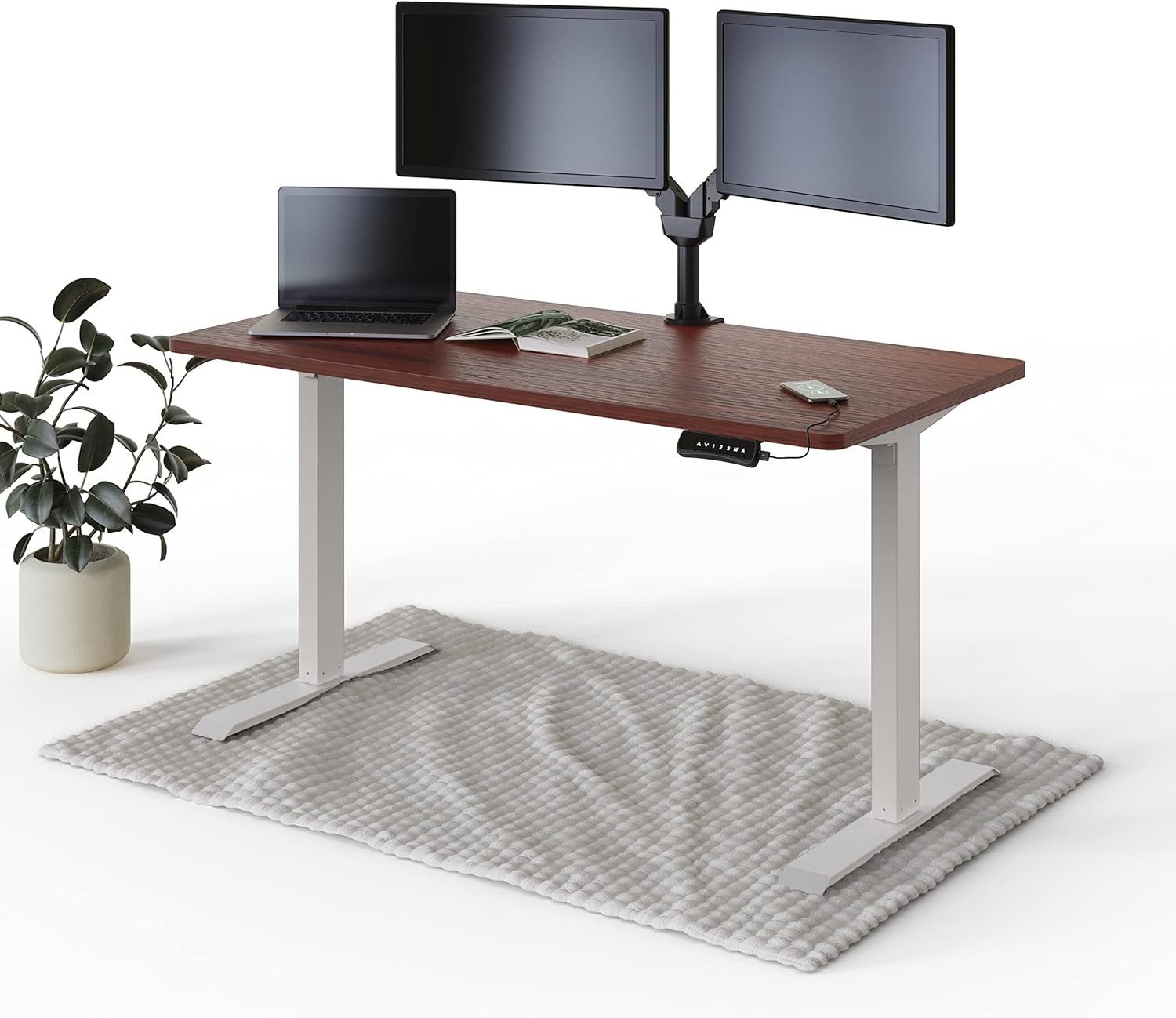 DESKSPACE Schreibtisch Elektrisch höhenverstellbarer Schreibtisch – günstig online kaufen
