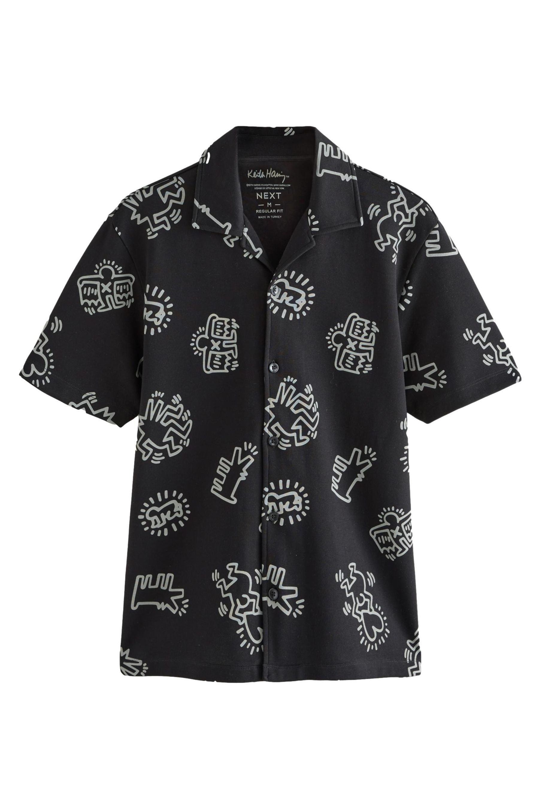 Kurzarmhemd Keith Haring Polohemd