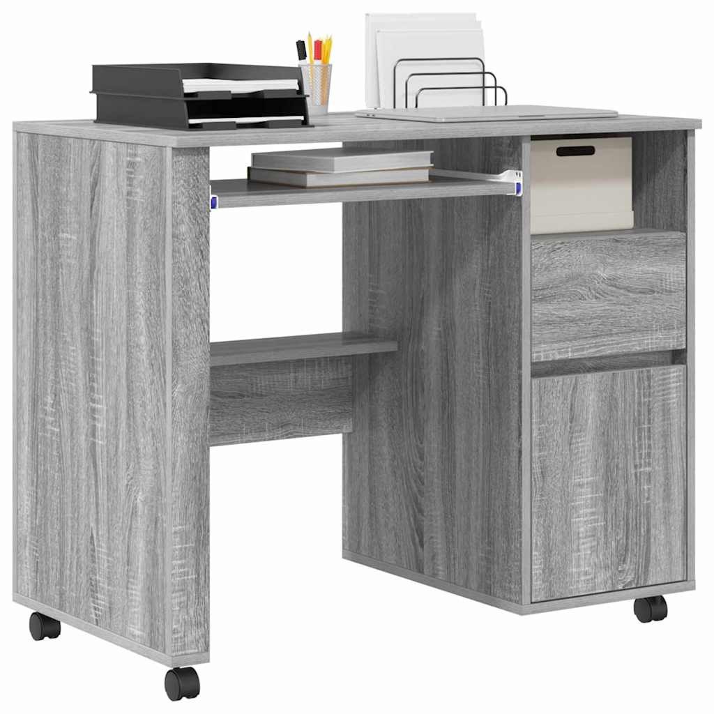 vidaXL Schreibtisch Tisch mit Rollen mit günstig online kaufen