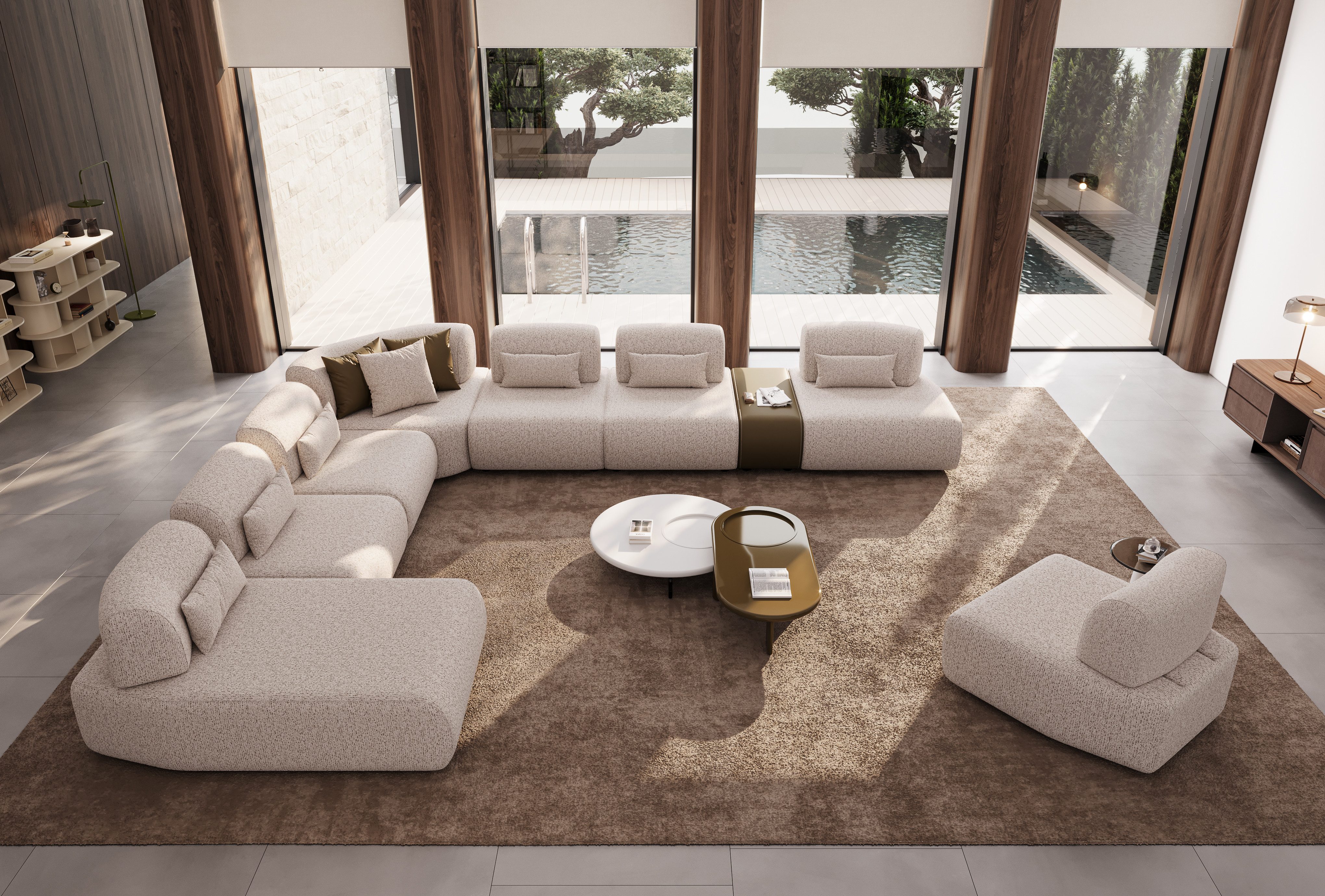 JulietHome Ecksofa New Tudor, Set, Verstellbare Rückenlehnen