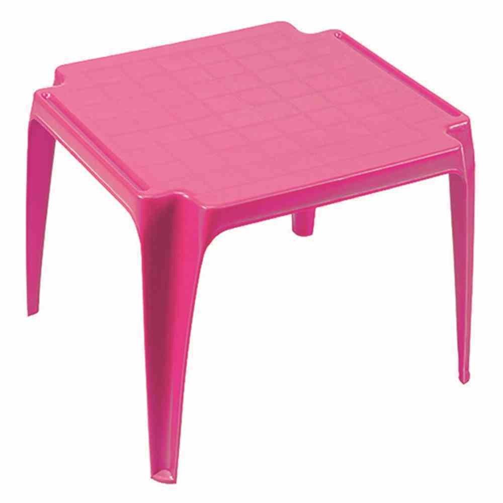 GAUTZSCH Kindertisch in pink, Kunststoff - 56x44x52cm (BxHxT)