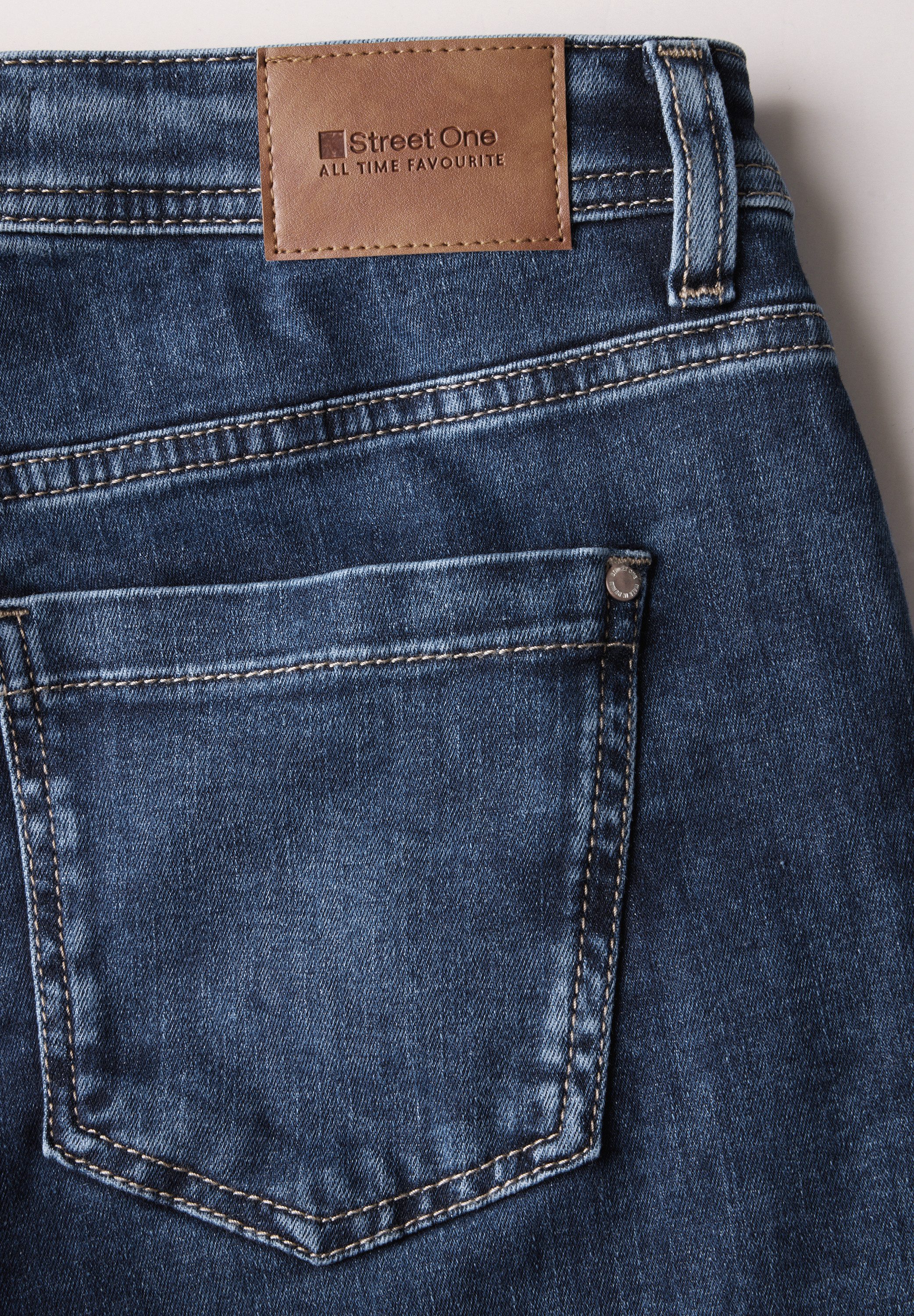 STREET ONE 5-Pocket-Jeans 7/8-Jeans im Casual günstig online kaufen