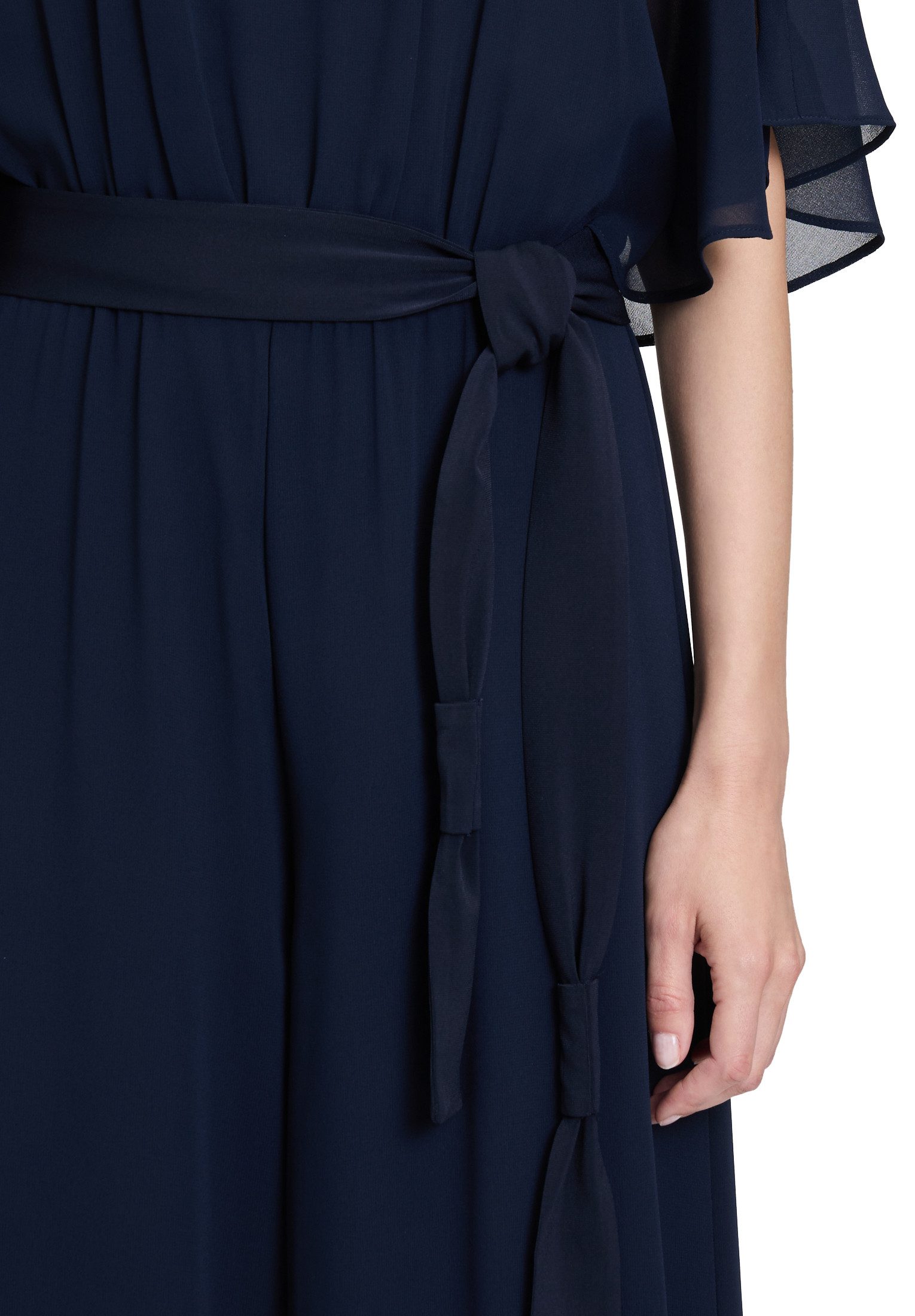 Vera Mont Overall Damen mit Bindegürtel (1-tlg) Design