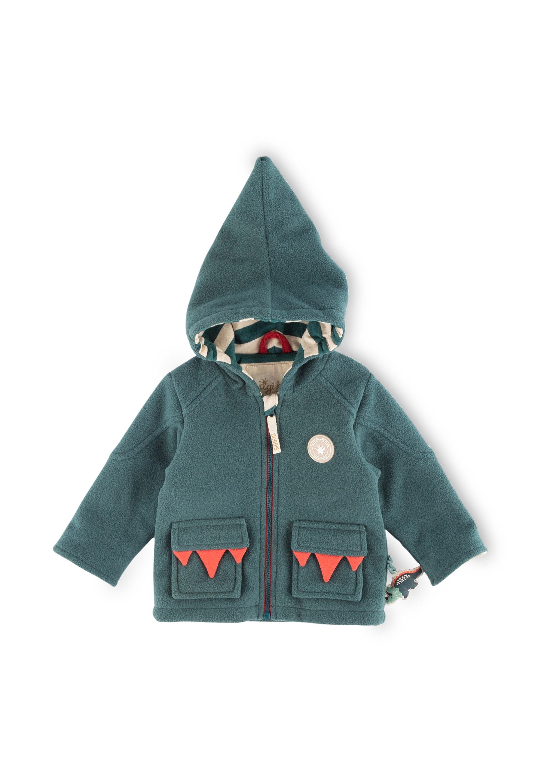 Sigikid Fleecejacke Fleecejacke dino world für Babys und Kleinkinder (1-St)