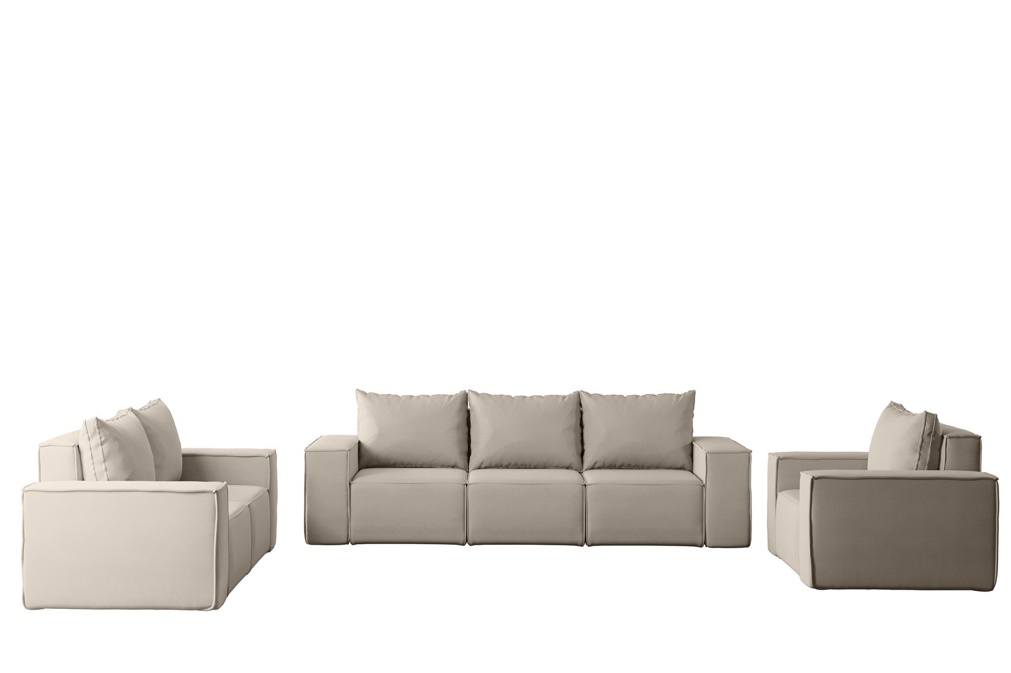 Fun Möbel Polstergarnitur Sofa-Set Designersofa ESTELLE günstig online kaufen