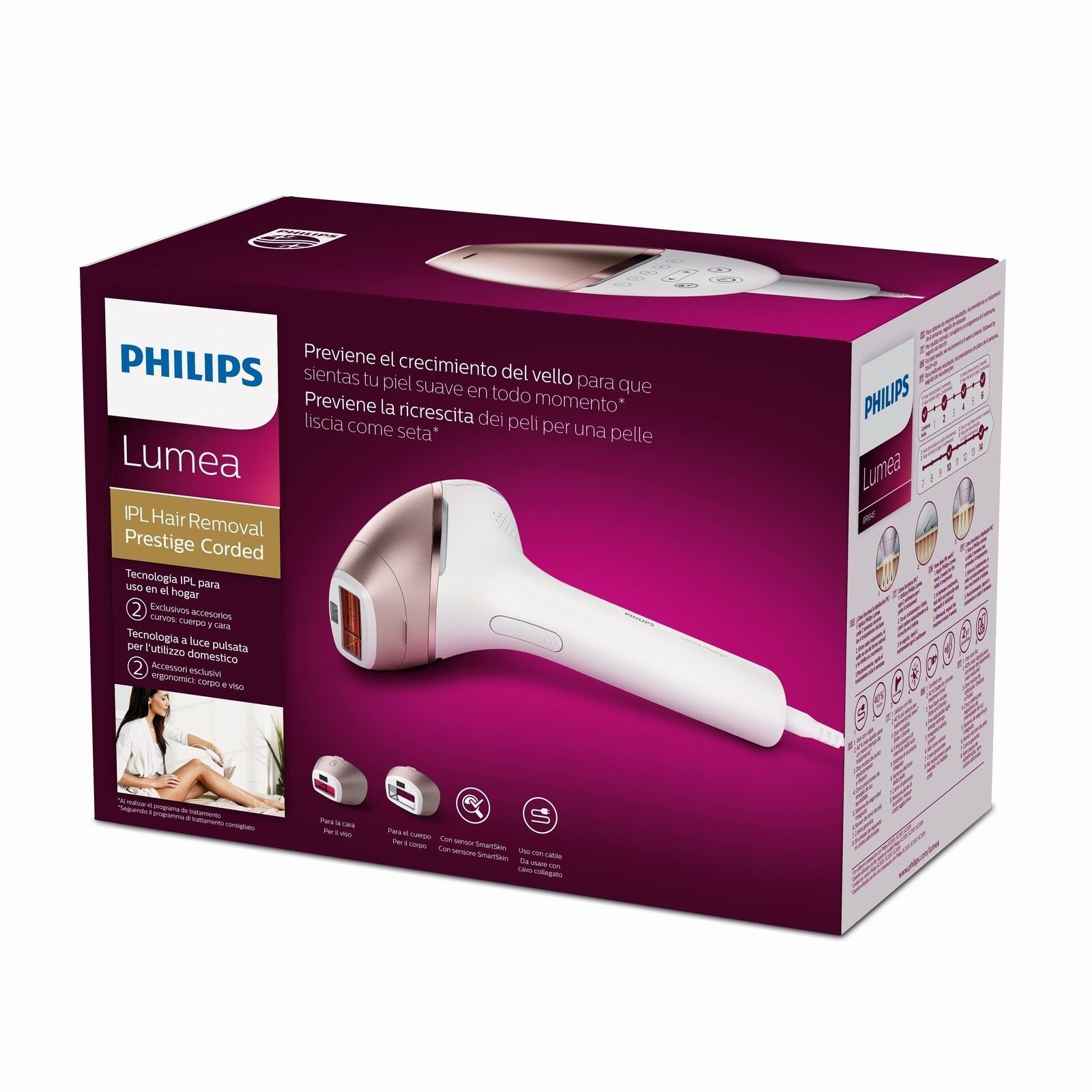 Philips Epilierer Lumea IPL 8000 Series BRI945/00 Haa­r­ent­fer­nung