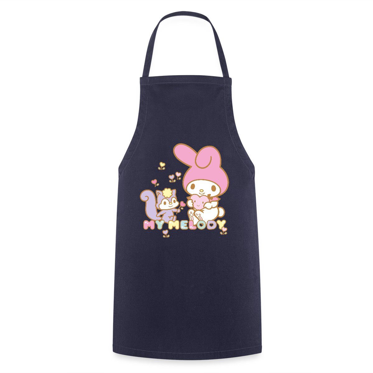 Spreadshirt Kochschürze My Melody Pflückt Mit Risu Kochschürze, (1-tlg)