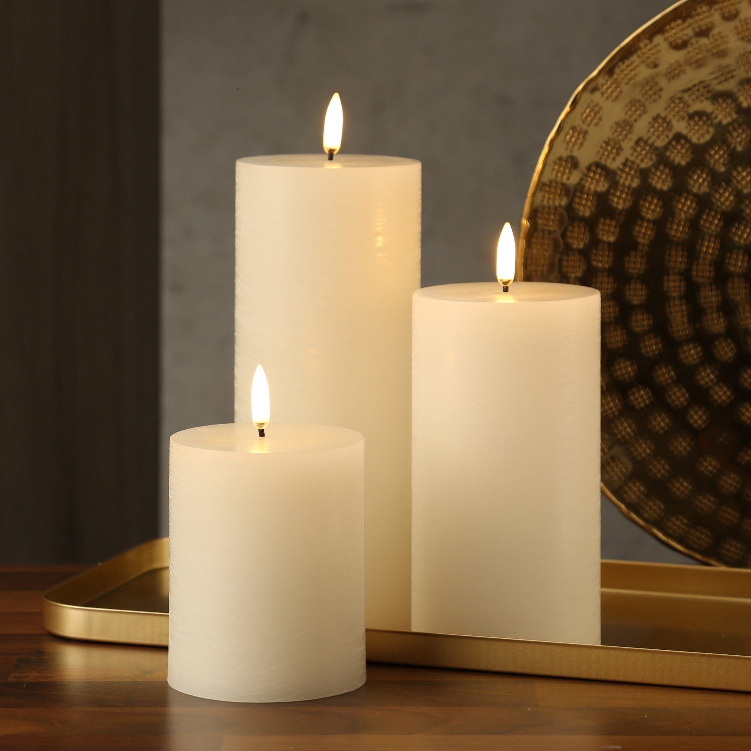 UYUNI Lighting LED-Kerze LED Kerzenset PIA günstig online kaufen
