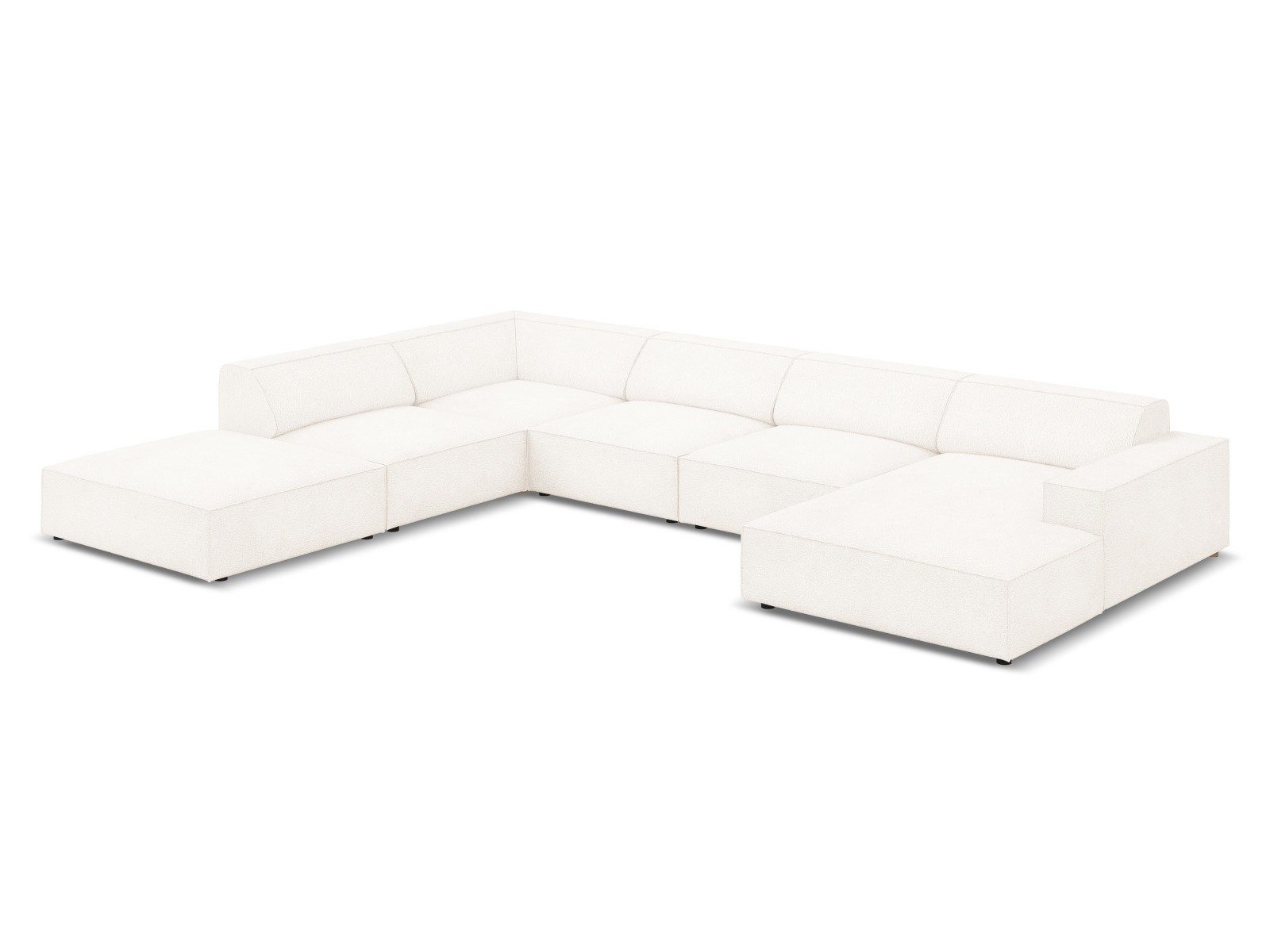 Micadoni Ecksofa Jodie, Panorama 7-Sitzer günstig online kaufen