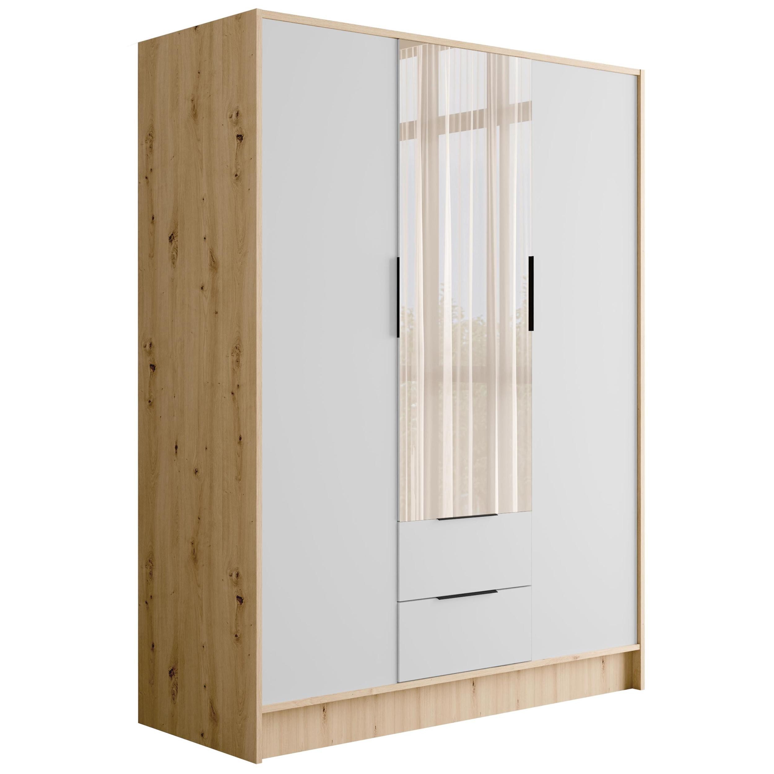 ALTDECOR Drehtürenschrank KOLIN (Kleiderschrank Garderobenschrank mit viel günstig online kaufen