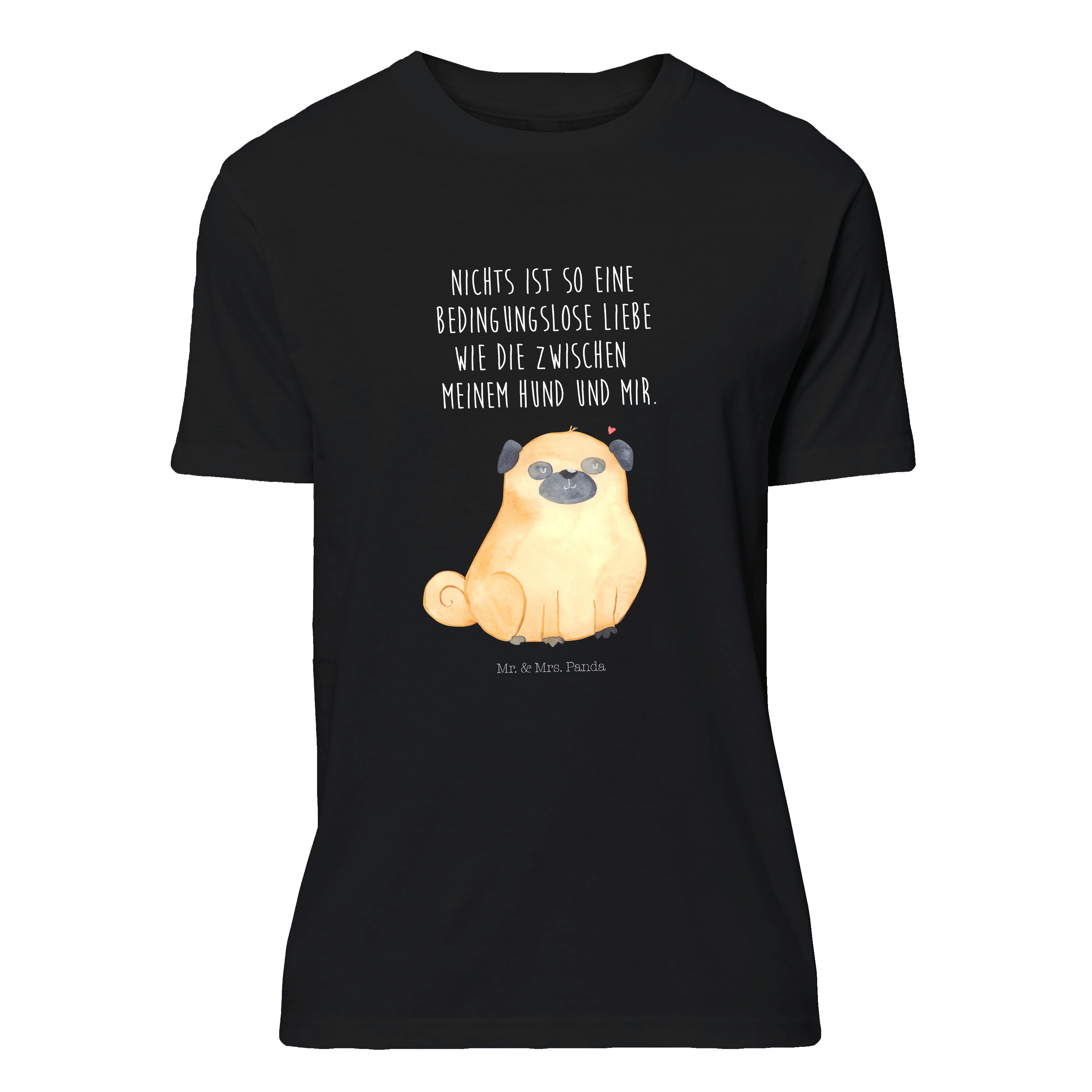 T-Shirt Mops - Schwarz - T-Shirt, Shirt