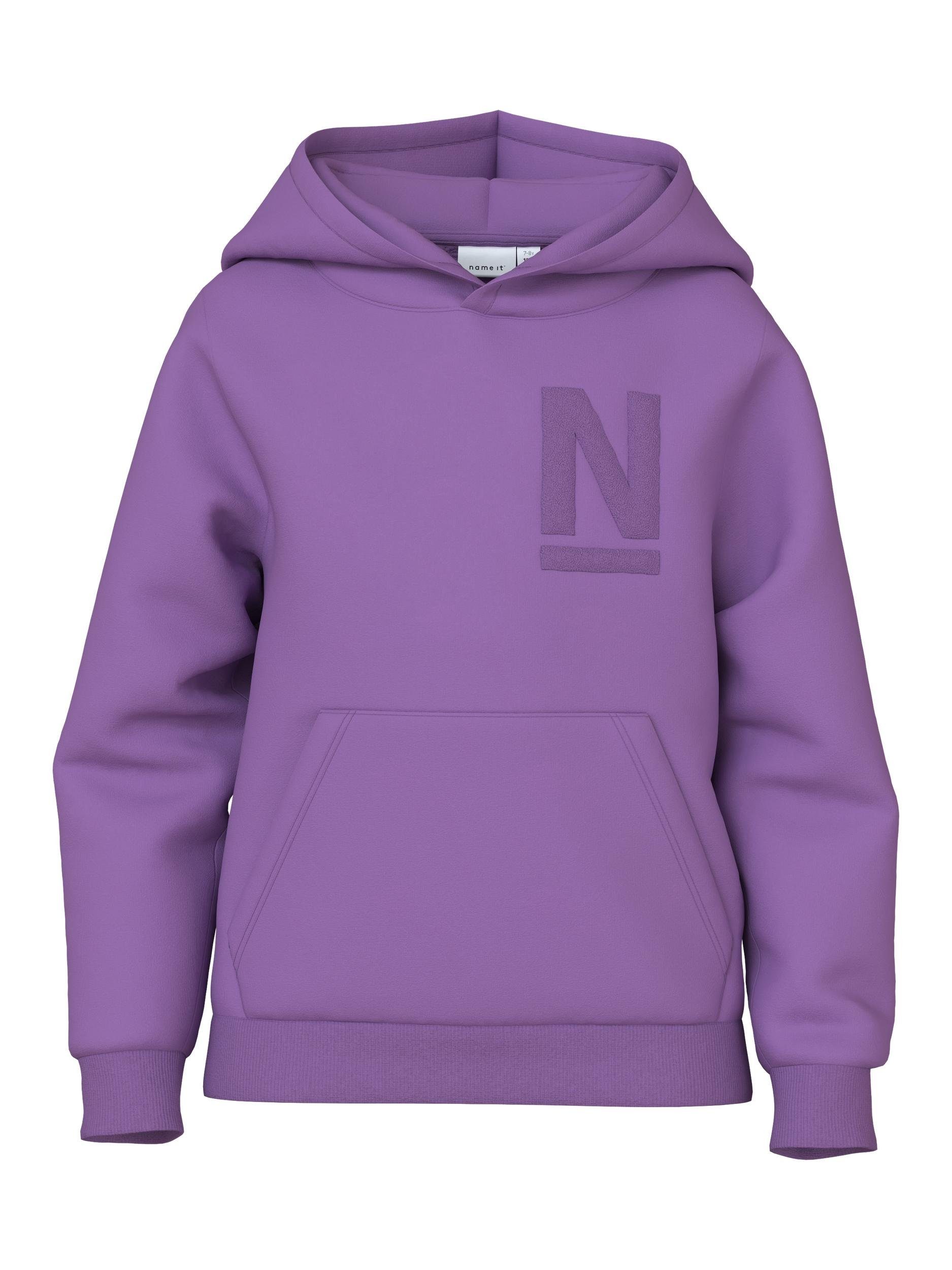 Name It Kapuzensweatshirt NKFODESSA LS SWE WH BRU