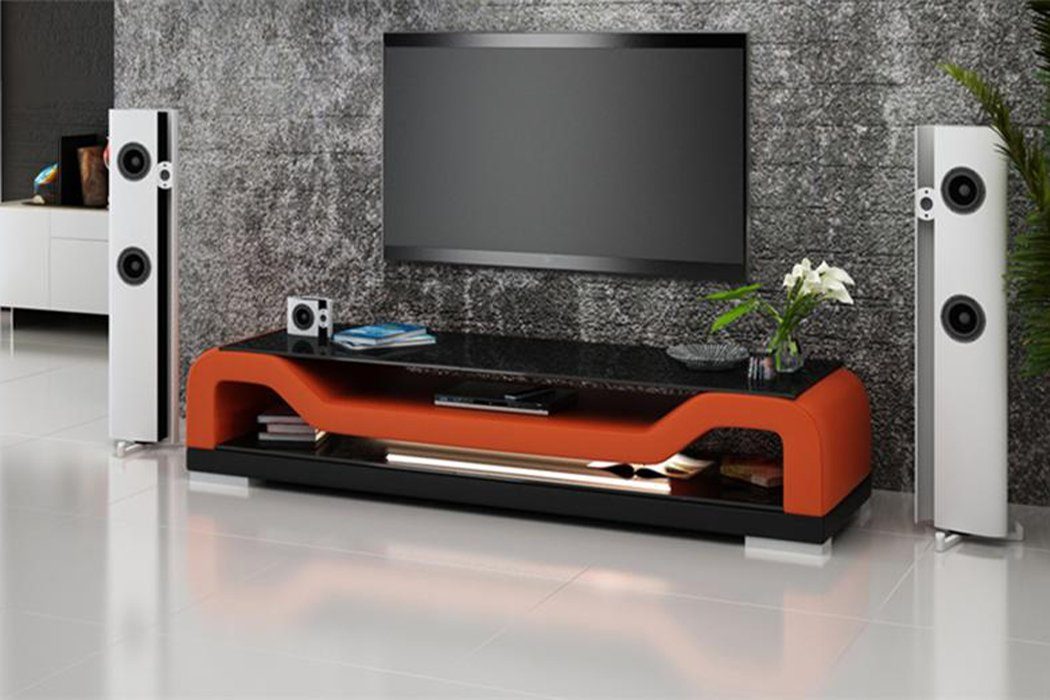 JVmoebel Lowboard rtv tv Side Low Board Wohnzimmer Schrank Kommode Boards Kommoden (Lowboard), Made in Europa