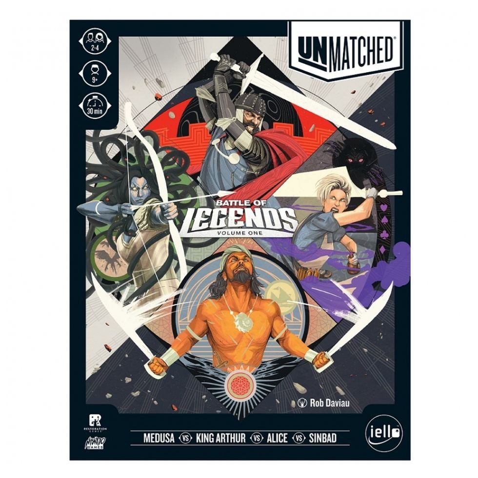iello Spiel, Unmatched - Battle of Legends Vol 1 - englisch