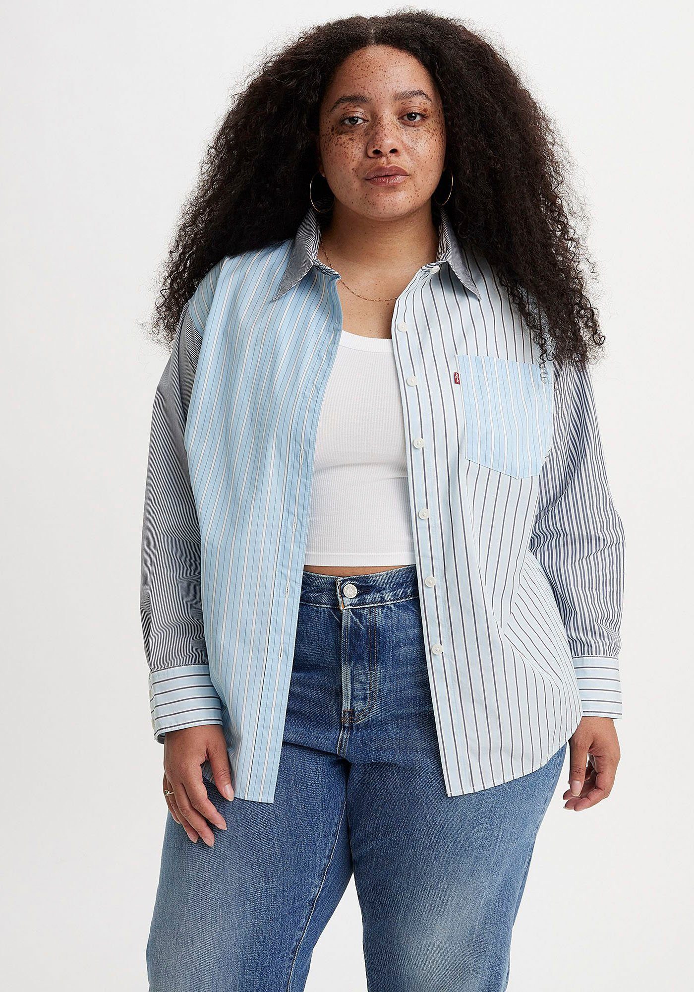 Levi's® Plus Hemdbluse NOLA OVERSIZED