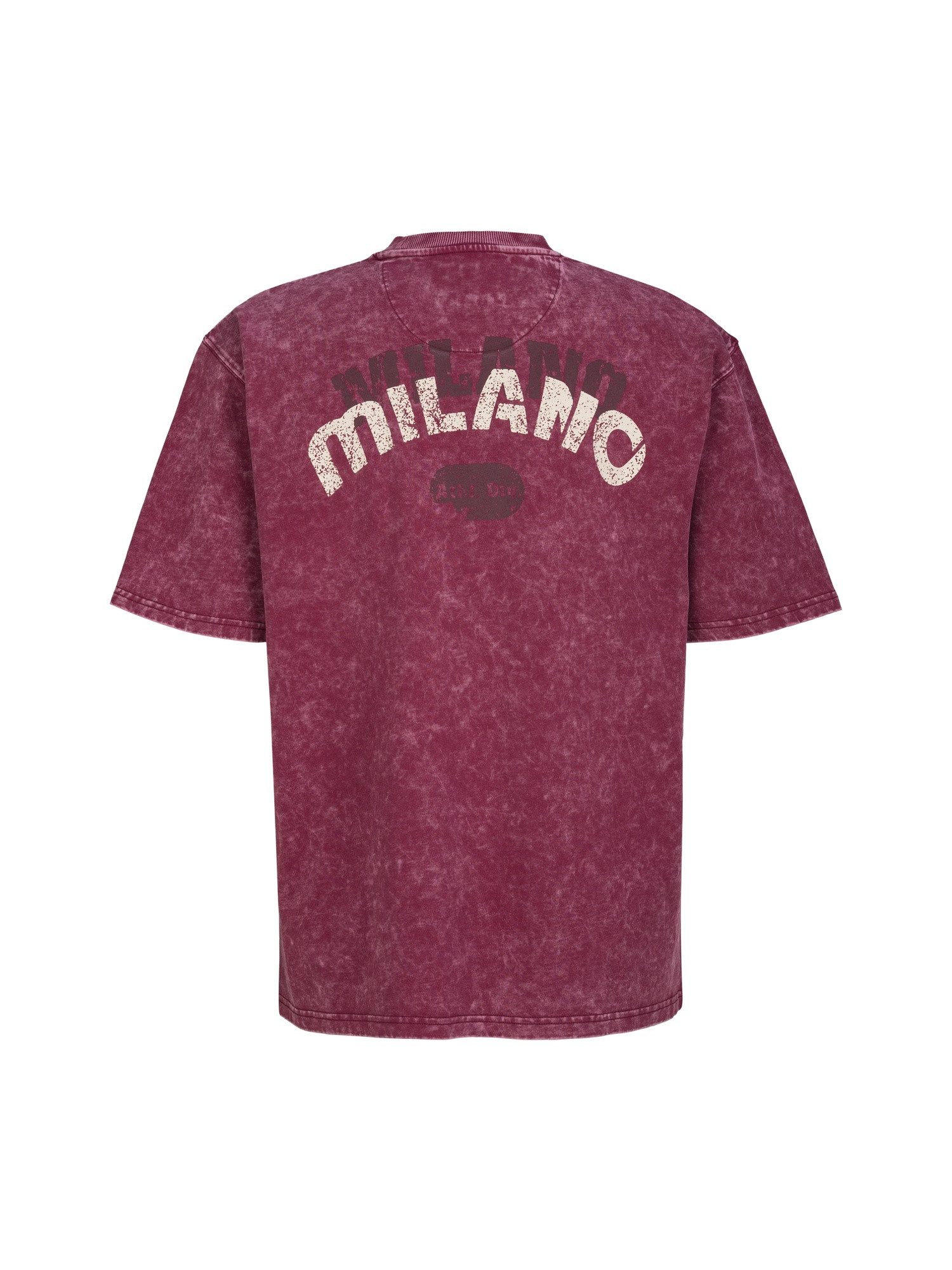 19V69 ITALIA T-Shirt Tamaro Vintage Herren Baumwoll T-Shirt Oversize Rundhals Vintage