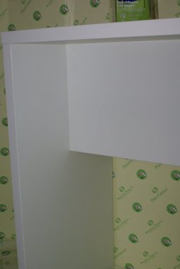 PrintGreen! Bistrotisch Brückentisch 120x60x110cm weiß in Schreinerqualität, schreinerqualität