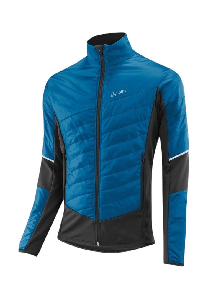 Löffler Hybridjacke PL60 (wärmeisolierung, windabweisend) marineblau/schwarz Herren