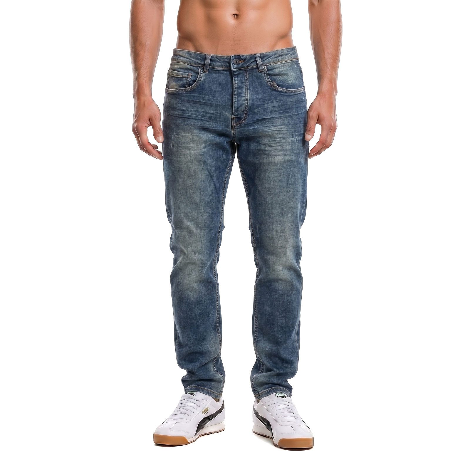 Marshall Straight-Jeans Jeans Marshall Artist Marshall Fit Denim Regular Straight Leg Fit