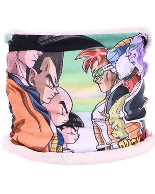 Dragon Ball Strickmütze Son Goku (2-St) Jungen Winter-Set Mütze & Schlauchschal Gr. 52, 54 cm