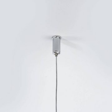 Arcchio Hängeleuchte Samu, dimmbar, LED-Leuchtmittel fest verbaut, warmweiß, Modern, Kunststoff, Aluminium, weiß, inkl. Leuchtmittel, Bürolampe