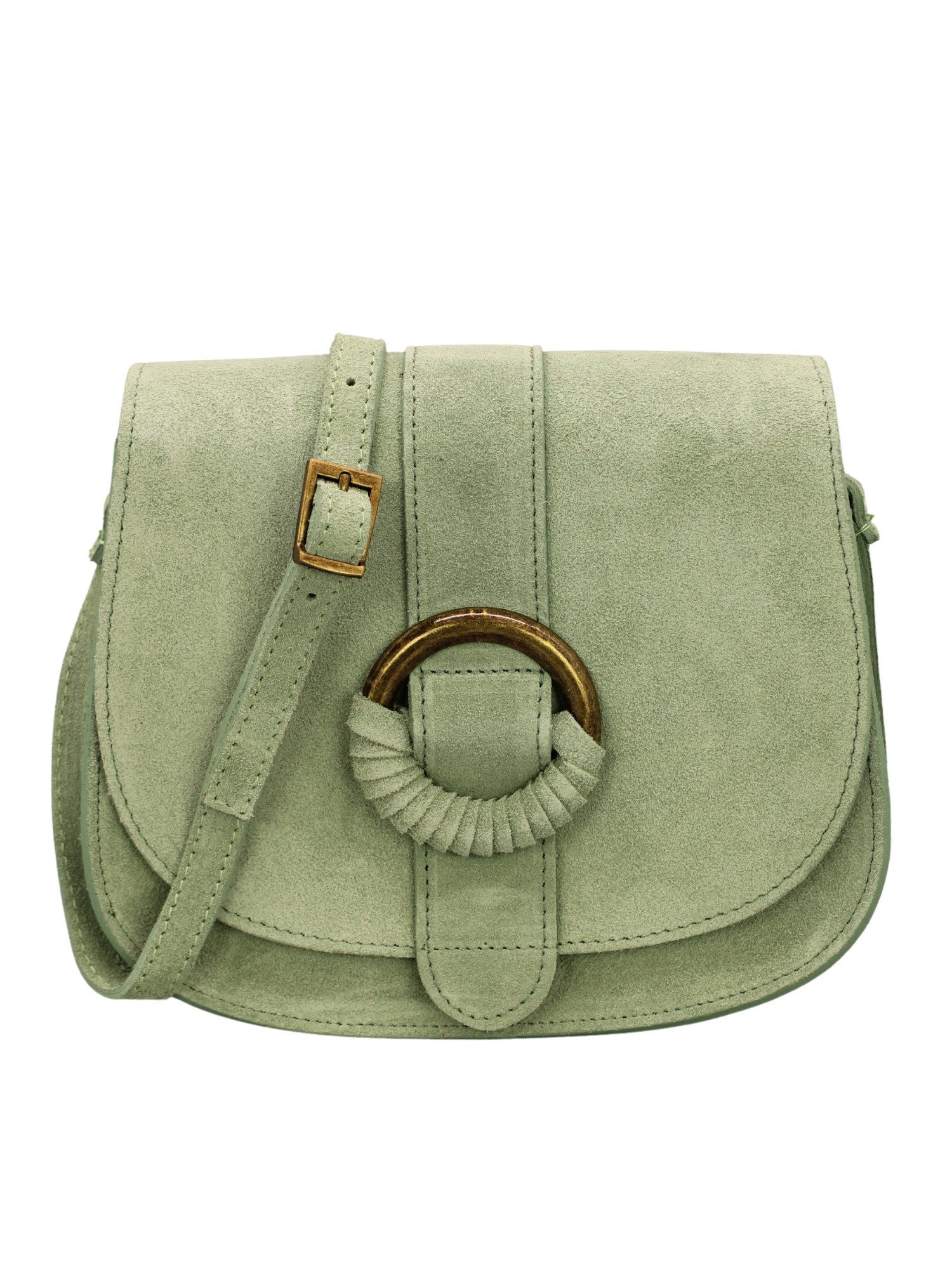 Adel Bags Schultertasche Ellen Echte Wildleder-Umhängetasche günstig online kaufen