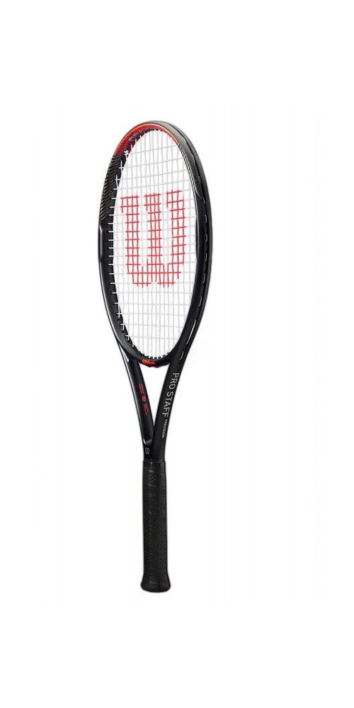 Wilson Tennisschläger Pro Staff Precision 103in/269g/Freizeit 2025 schwarz - besaitet