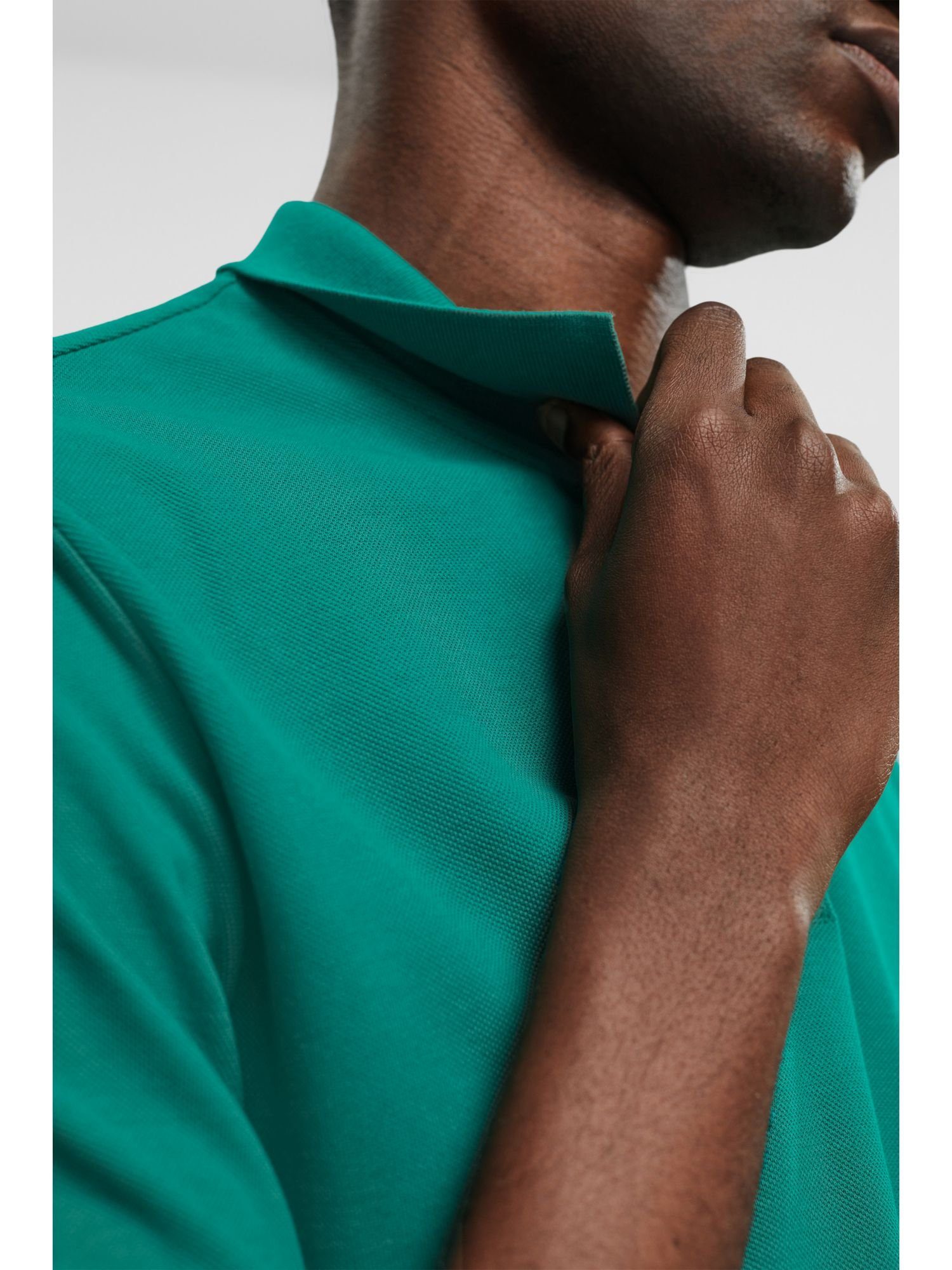 Esprit Poloshirt Slim Fit EMERALD Poloshirt GREEN
