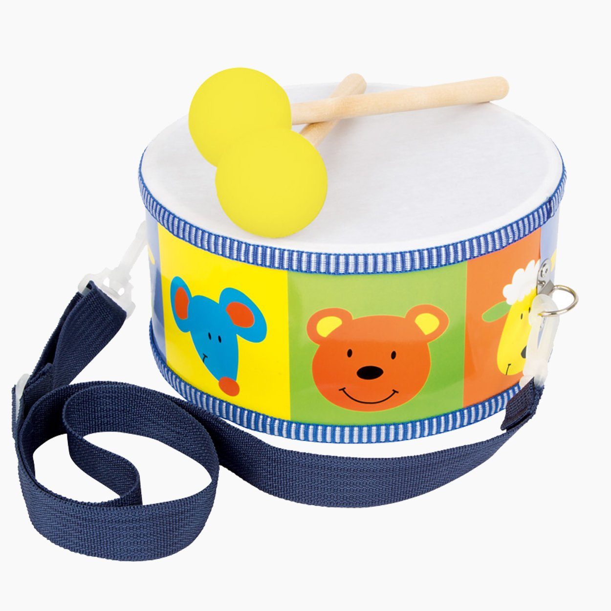 Small Foot Spielzeug-Musikinstrument Trommel Tiere, (packung, 3 tlg., spar günstig online kaufen