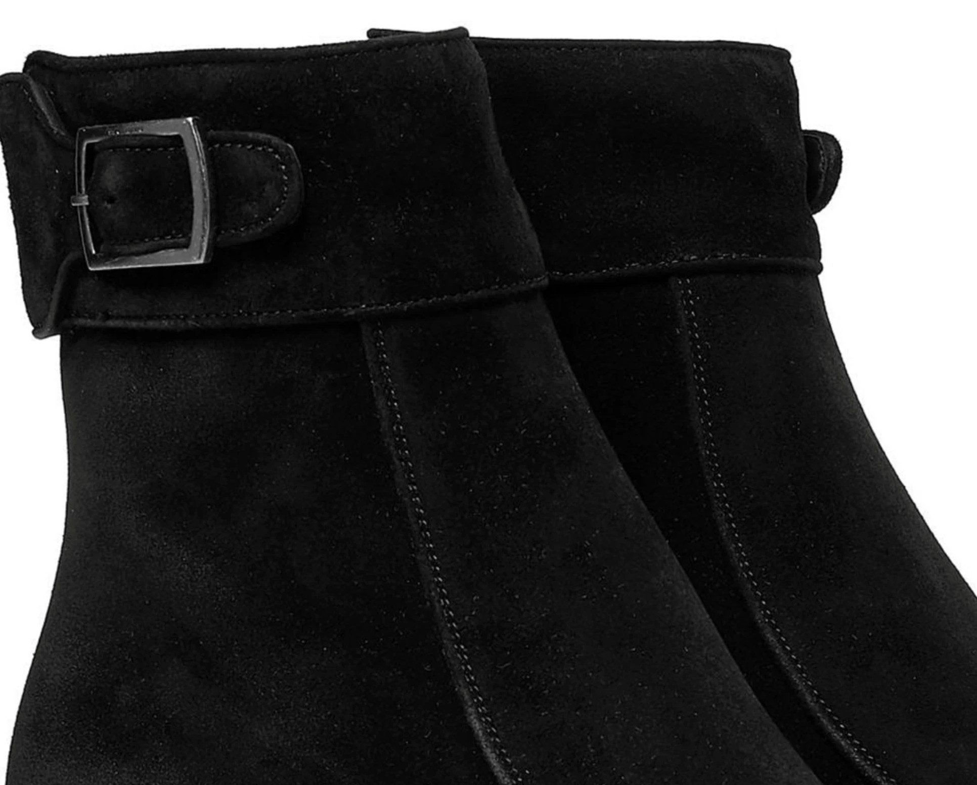 YVES SAINT LAURENT MILES 30 Suede Boots Cuban Heel Stiefeletten Ankleboots selbstbewusste Silhouette mit subtiler Rock-Attitüde