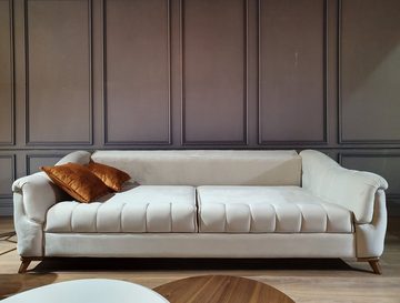 Möbeldreams Sofa »Sofa-Set Melisa 3-2-1 / mögliche Schlaffunktion / inkl. Kissen«